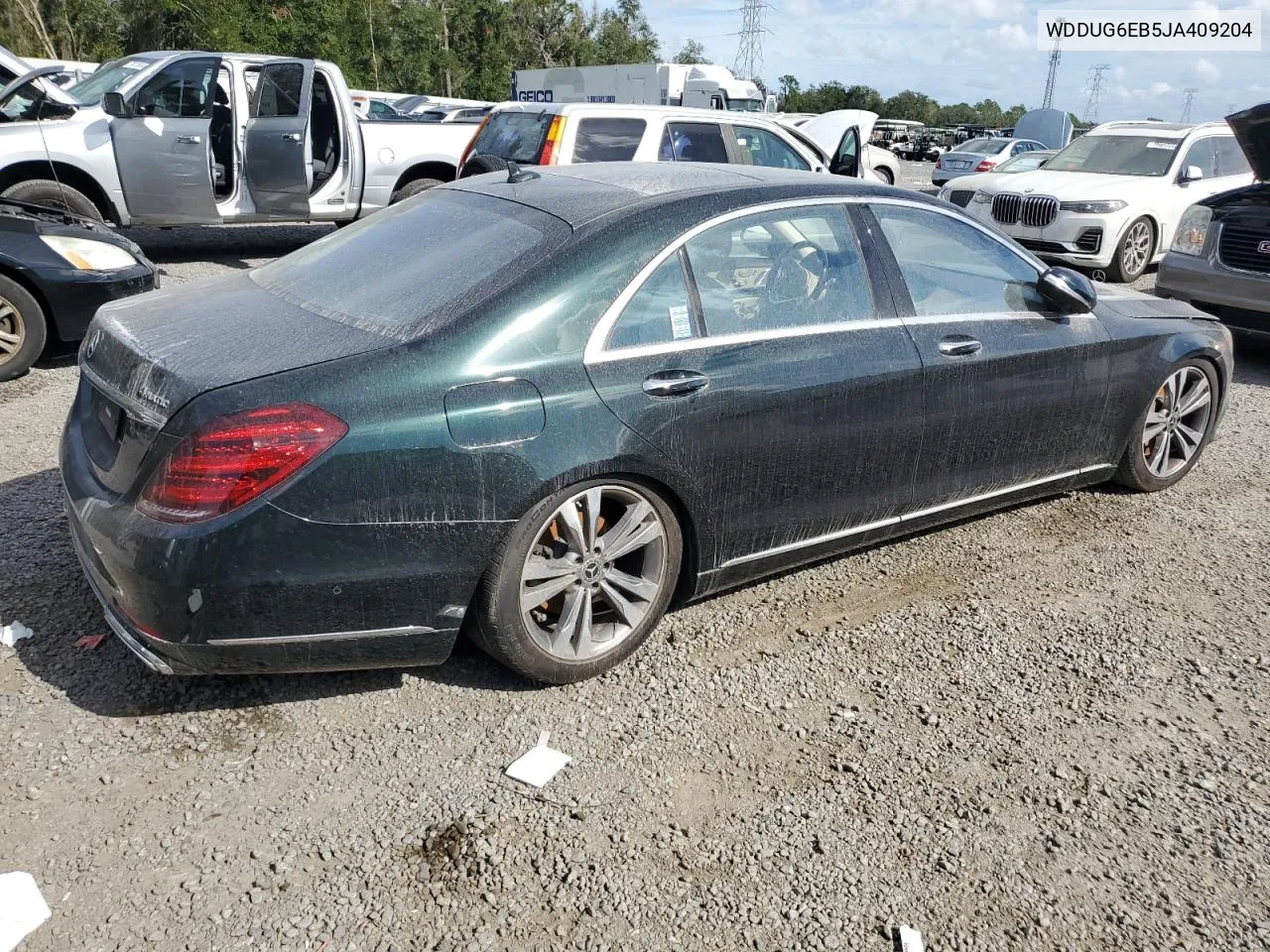 2018 Mercedes-Benz S 450 4Matic VIN: WDDUG6EB5JA409204 Lot: 79964414