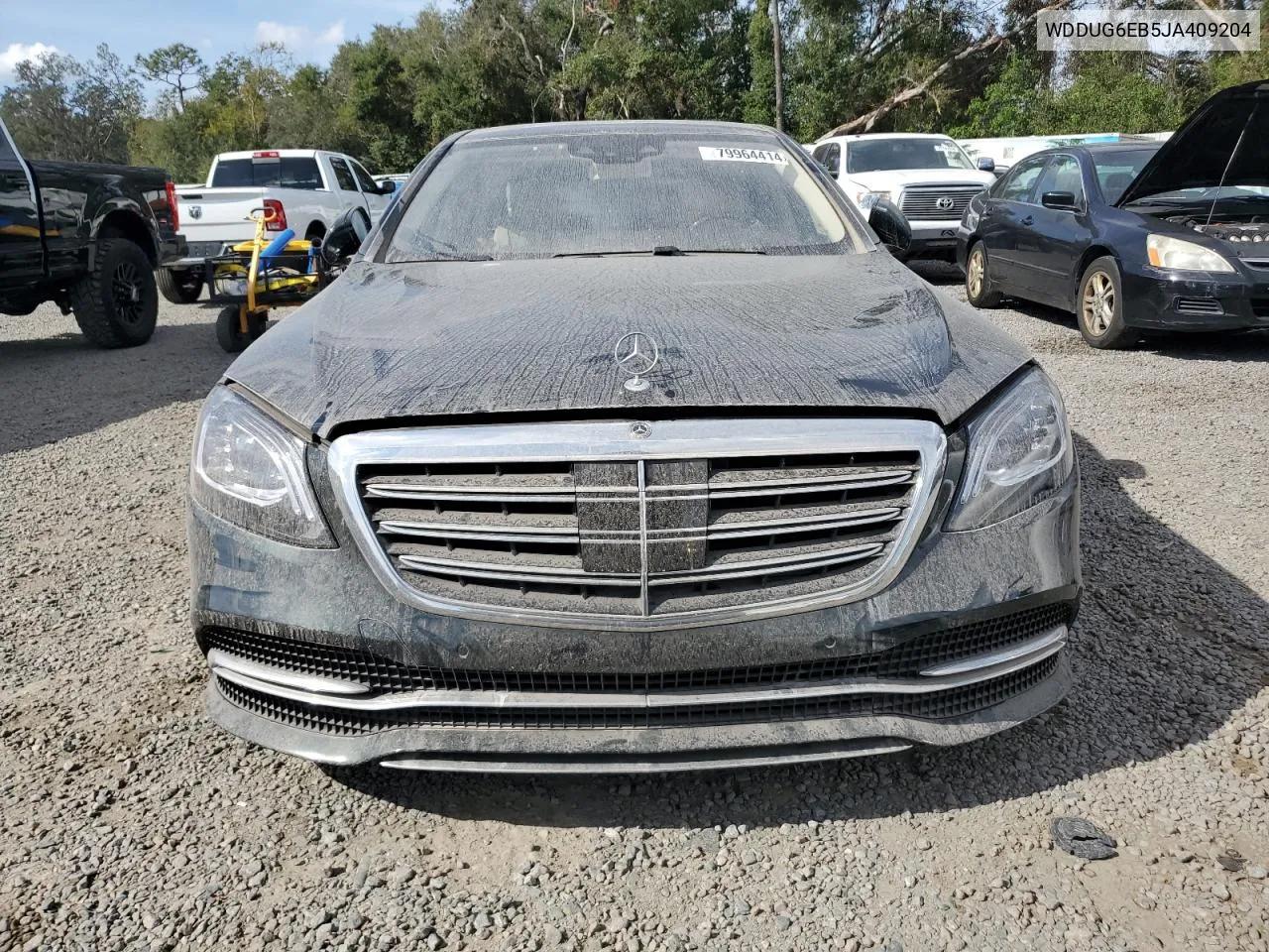 2018 Mercedes-Benz S 450 4Matic VIN: WDDUG6EB5JA409204 Lot: 79964414