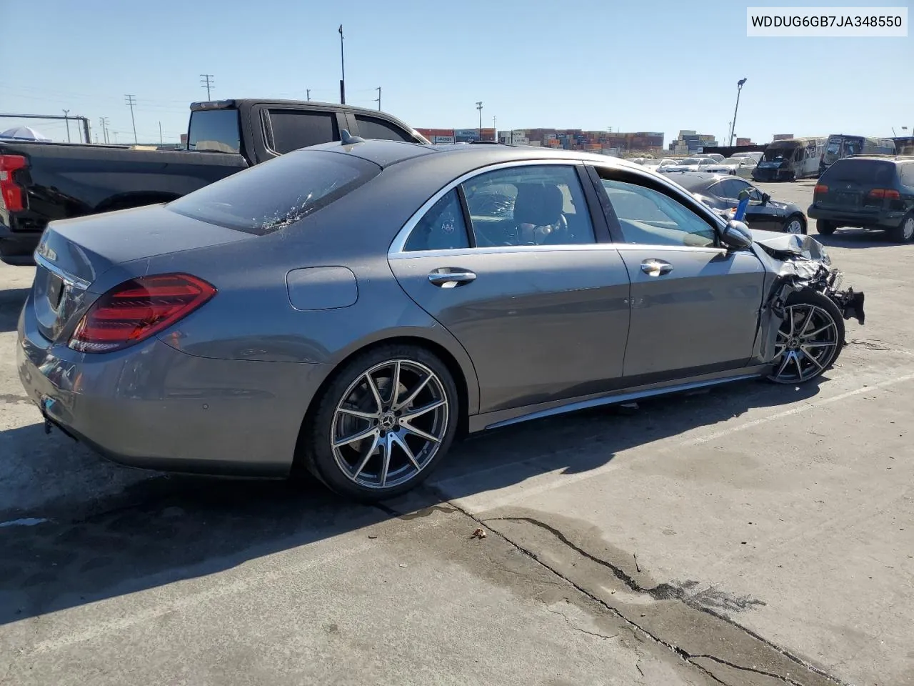 2018 Mercedes-Benz S 450 VIN: WDDUG6GB7JA348550 Lot: 80130834