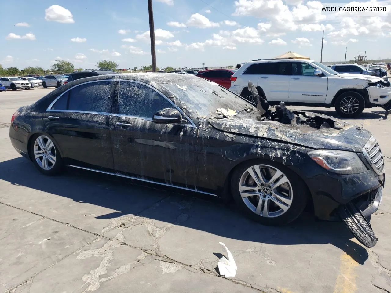 2019 Mercedes-Benz S 450 VIN: WDDUG6GB9KA457870 Lot: 69507884