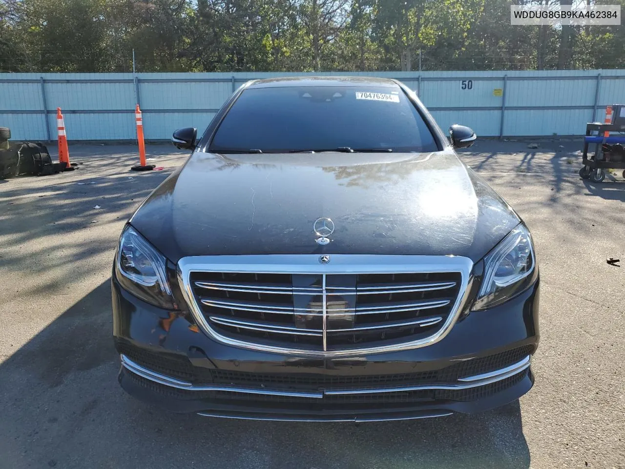 2019 Mercedes-Benz S 560 4Matic VIN: WDDUG8GB9KA462384 Lot: 70476394