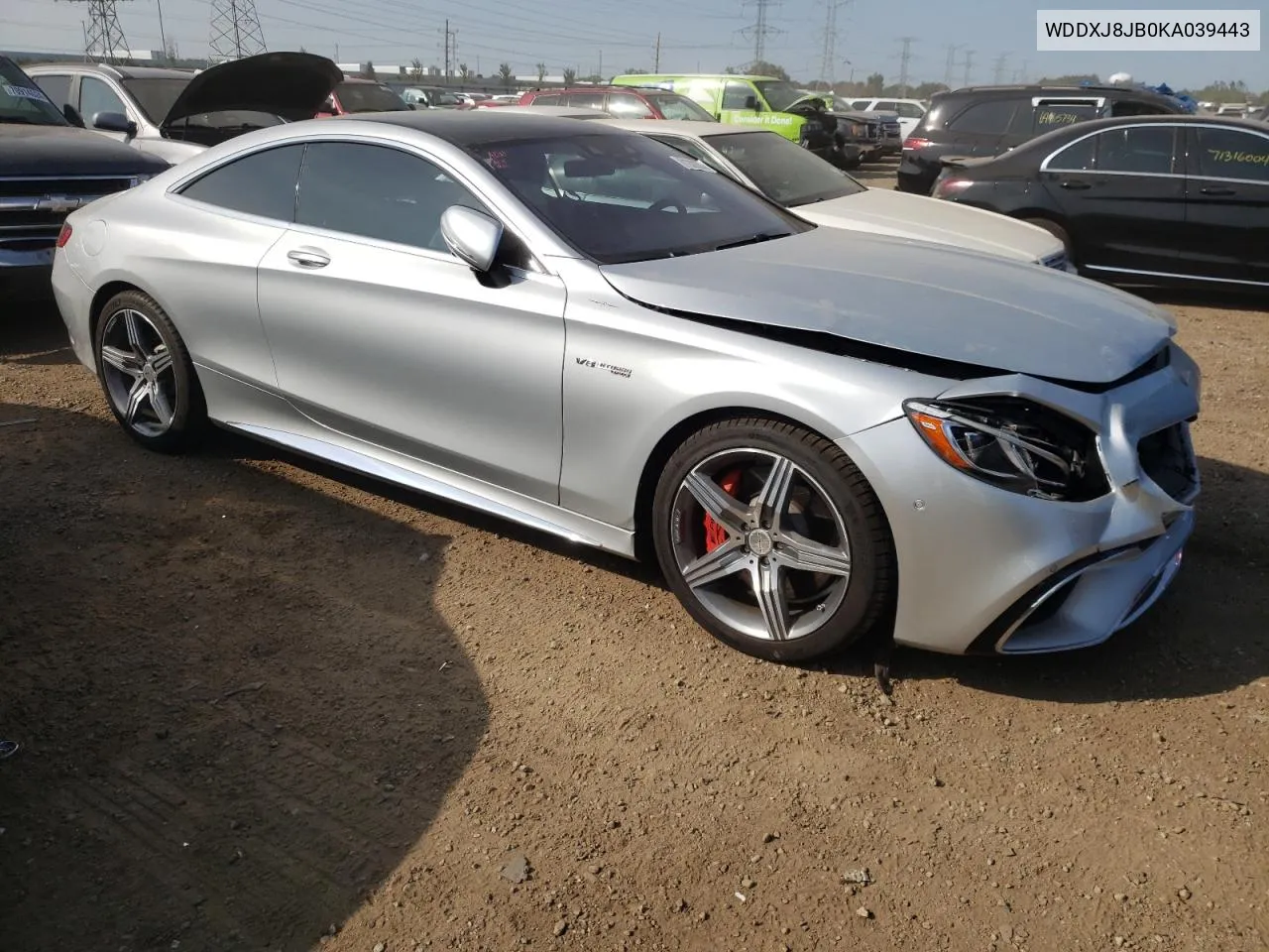 2019 Mercedes-Benz S 63 Amg VIN: WDDXJ8JB0KA039443 Lot: 71202234