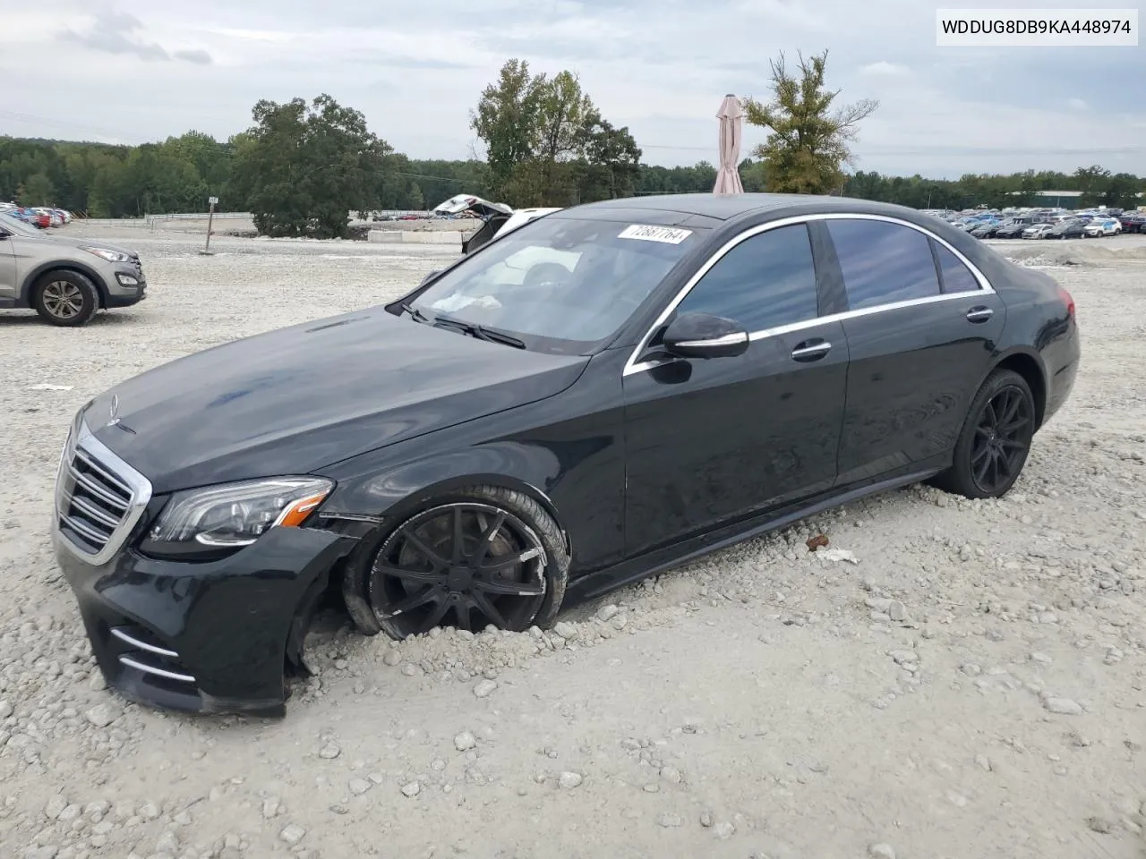 2019 Mercedes-Benz S 560 VIN: WDDUG8DB9KA448974 Lot: 72887764