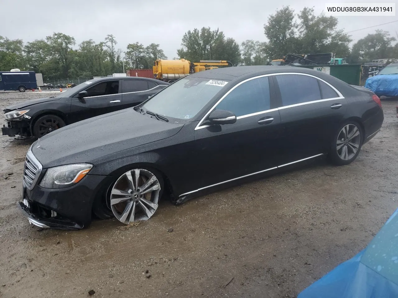 2019 Mercedes-Benz S 560 4Matic VIN: WDDUG8GB3KA431941 Lot: 73295404