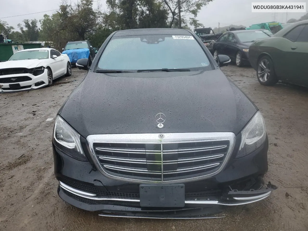 2019 Mercedes-Benz S 560 4Matic VIN: WDDUG8GB3KA431941 Lot: 73295404