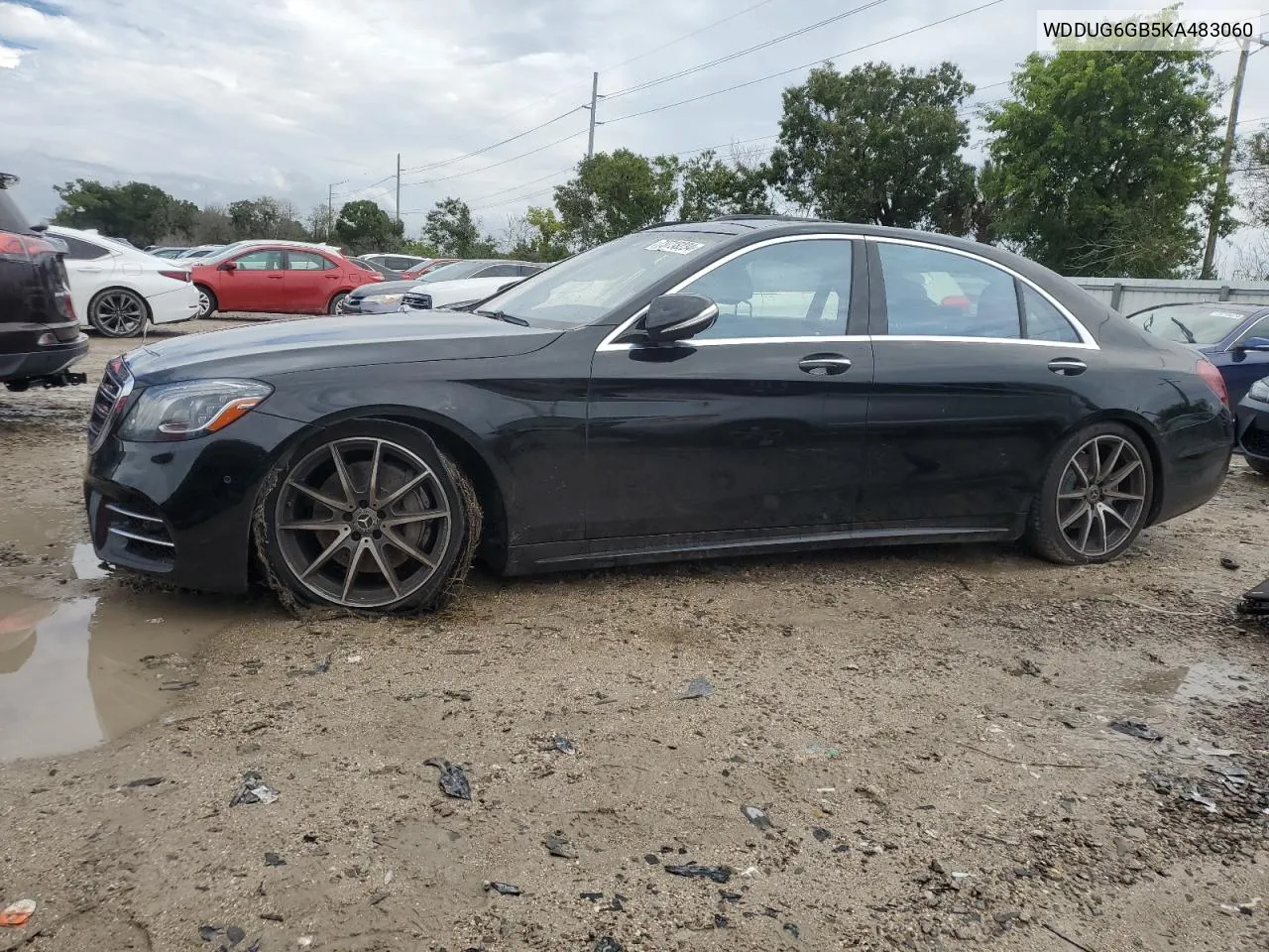 2019 Mercedes-Benz S 450 VIN: WDDUG6GB5KA483060 Lot: 73718234