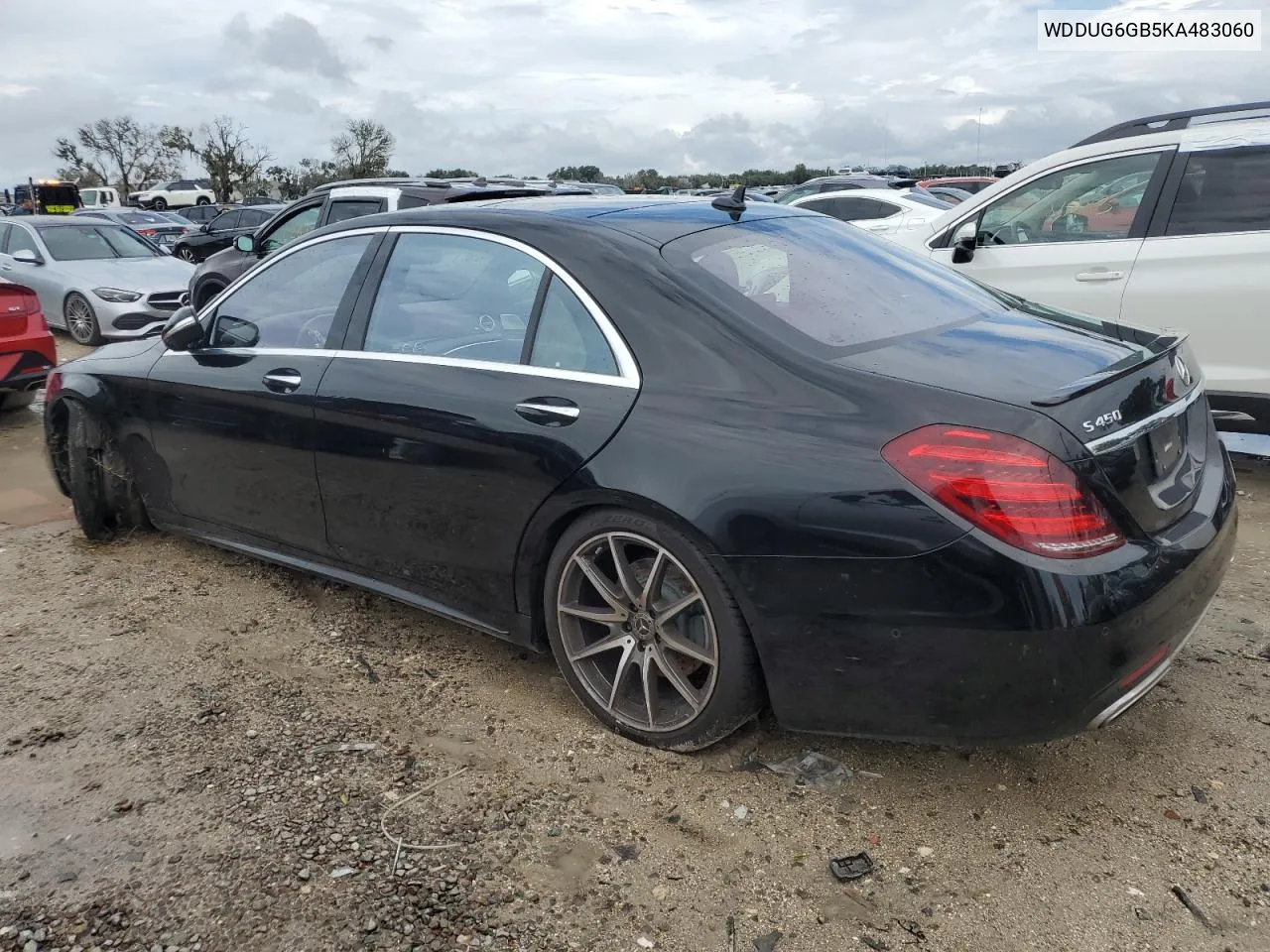 2019 Mercedes-Benz S 450 VIN: WDDUG6GB5KA483060 Lot: 73718234