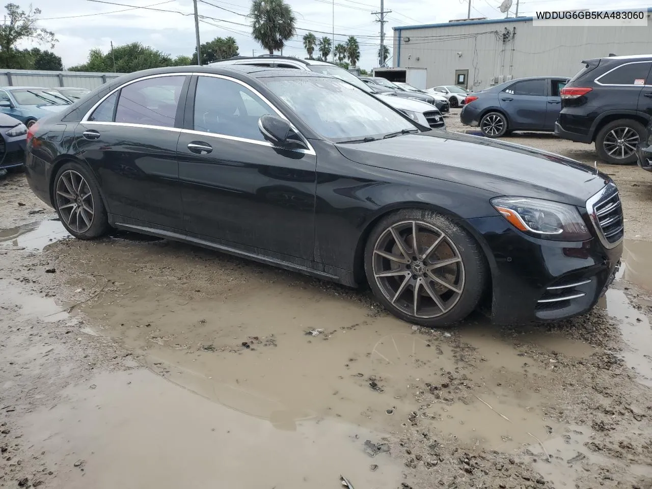 2019 Mercedes-Benz S 450 VIN: WDDUG6GB5KA483060 Lot: 73718234