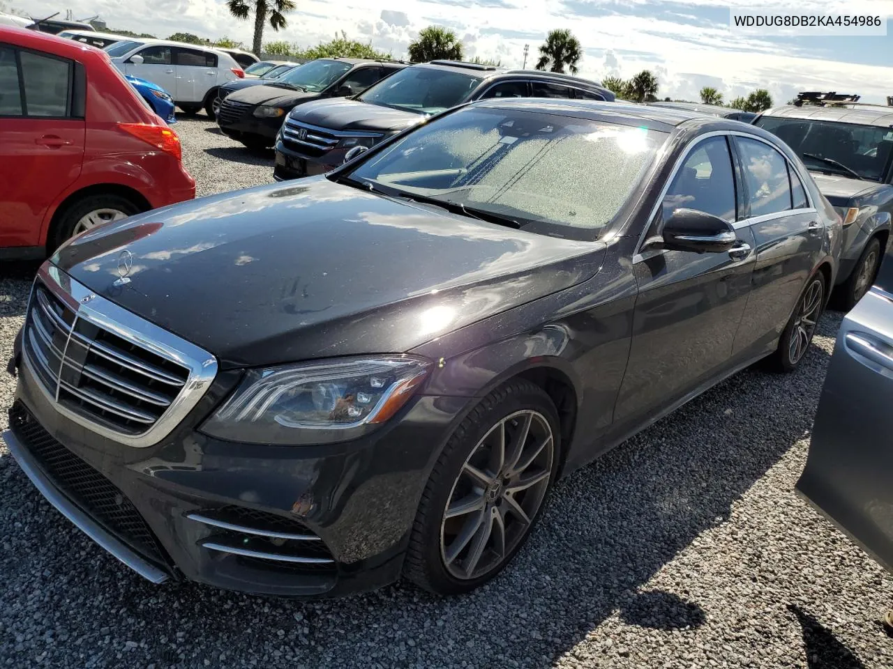 2019 Mercedes-Benz S 560 VIN: WDDUG8DB2KA454986 Lot: 74491864