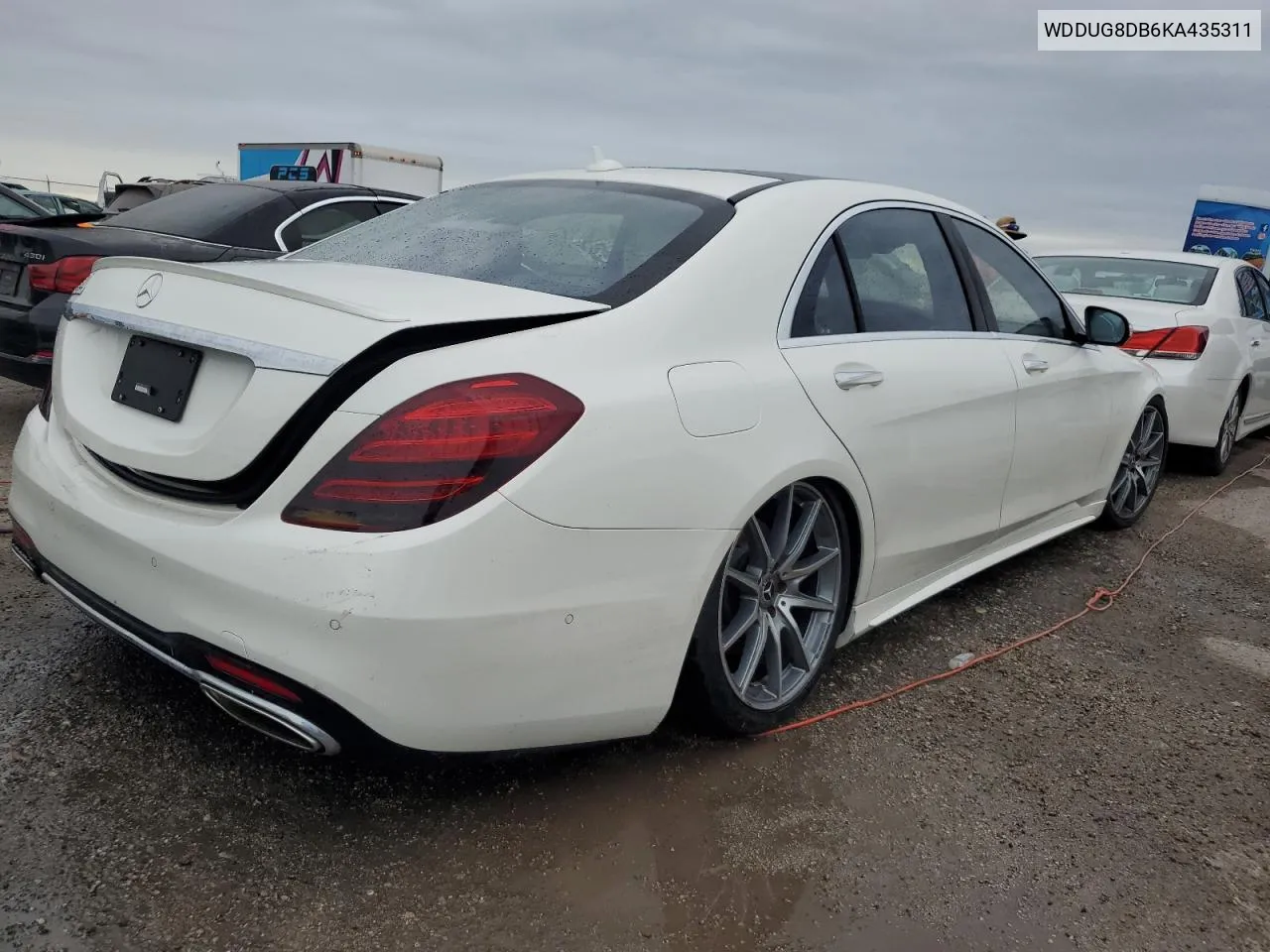 2019 Mercedes-Benz S 560 VIN: WDDUG8DB6KA435311 Lot: 74524354