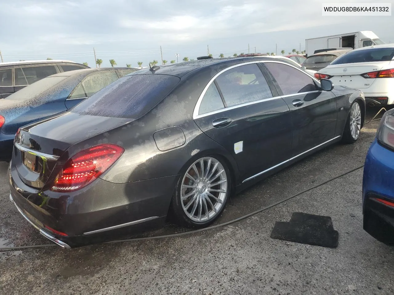 2019 Mercedes-Benz S 560 VIN: WDDUG8DB6KA451332 Lot: 75477444