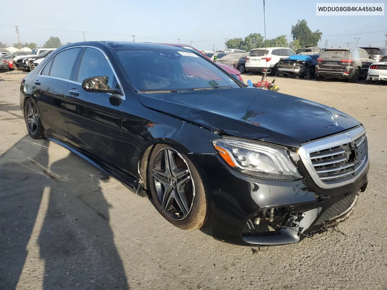 2019 Mercedes-Benz S 560 4Matic VIN: WDDUG8GB4KA456346 Lot: 75769284