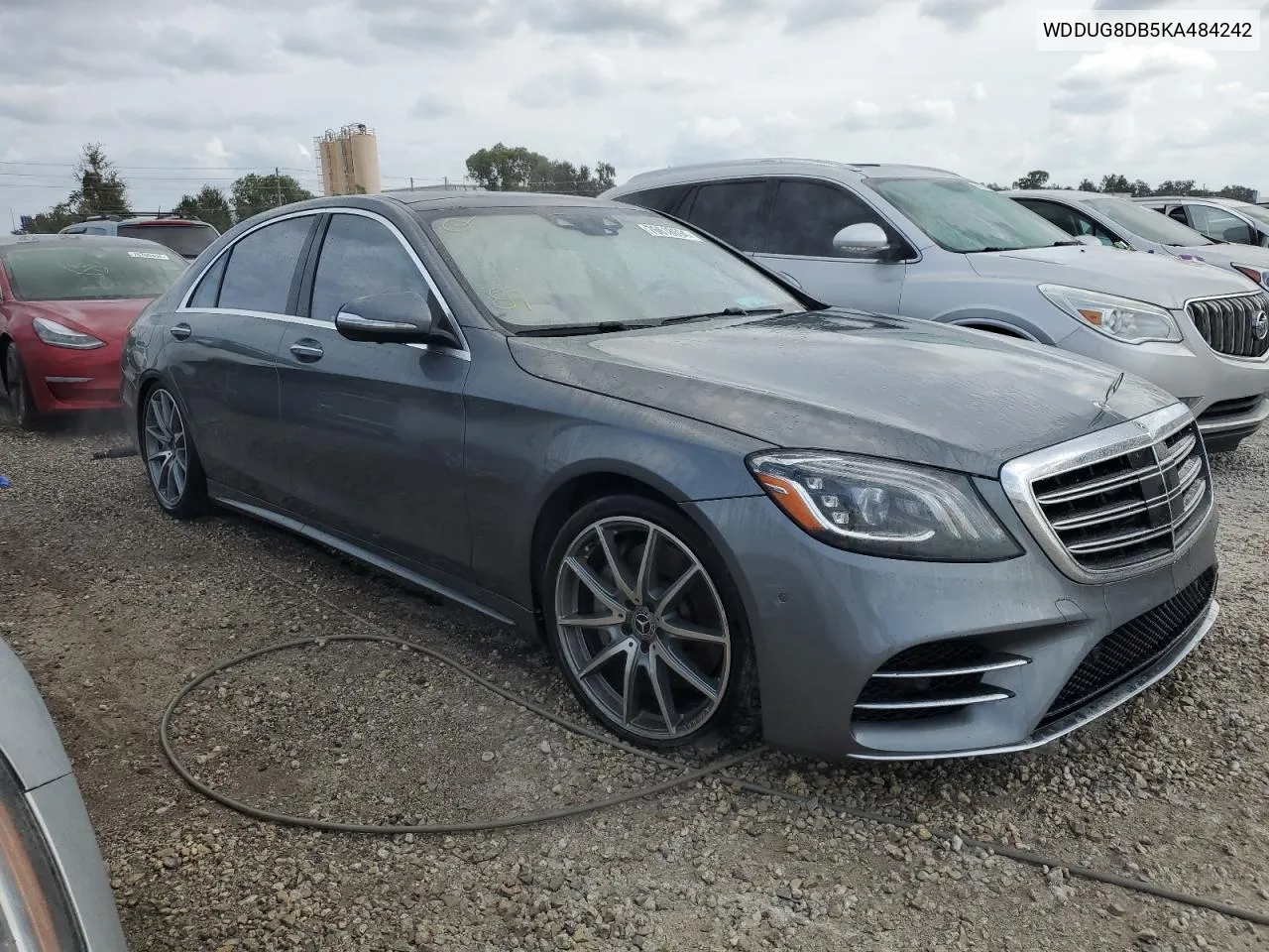 2019 Mercedes-Benz S 560 VIN: WDDUG8DB5KA484242 Lot: 76618694