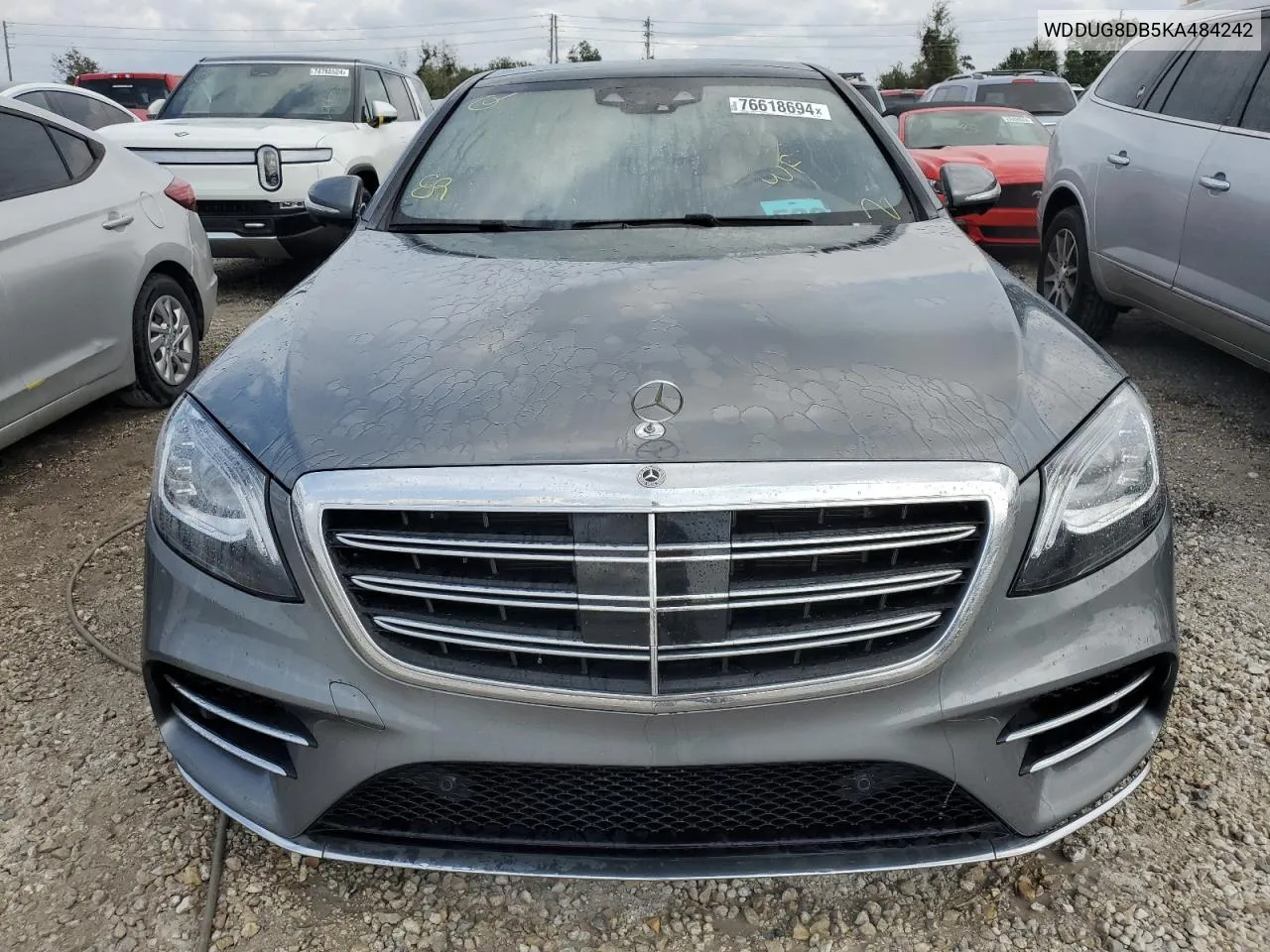 2019 Mercedes-Benz S 560 VIN: WDDUG8DB5KA484242 Lot: 76618694