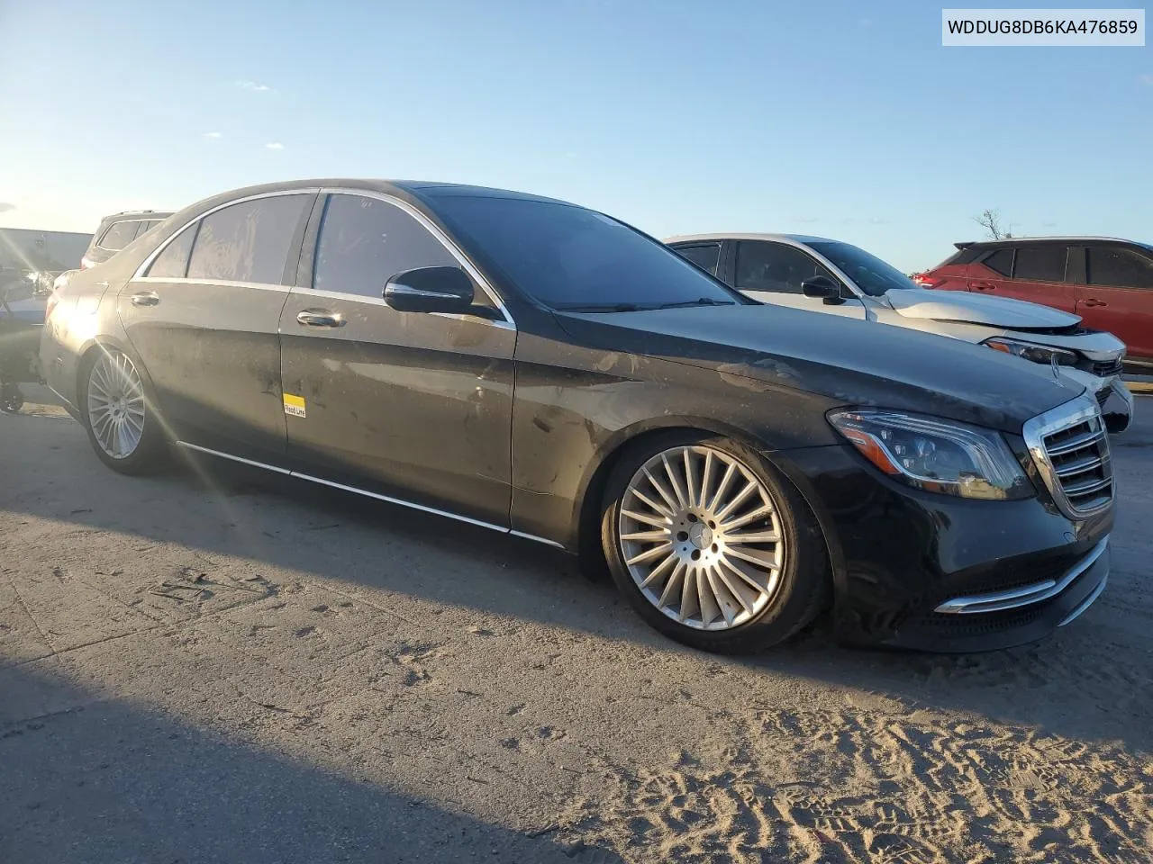 2019 Mercedes-Benz S 560 VIN: WDDUG8DB6KA476859 Lot: 76661834