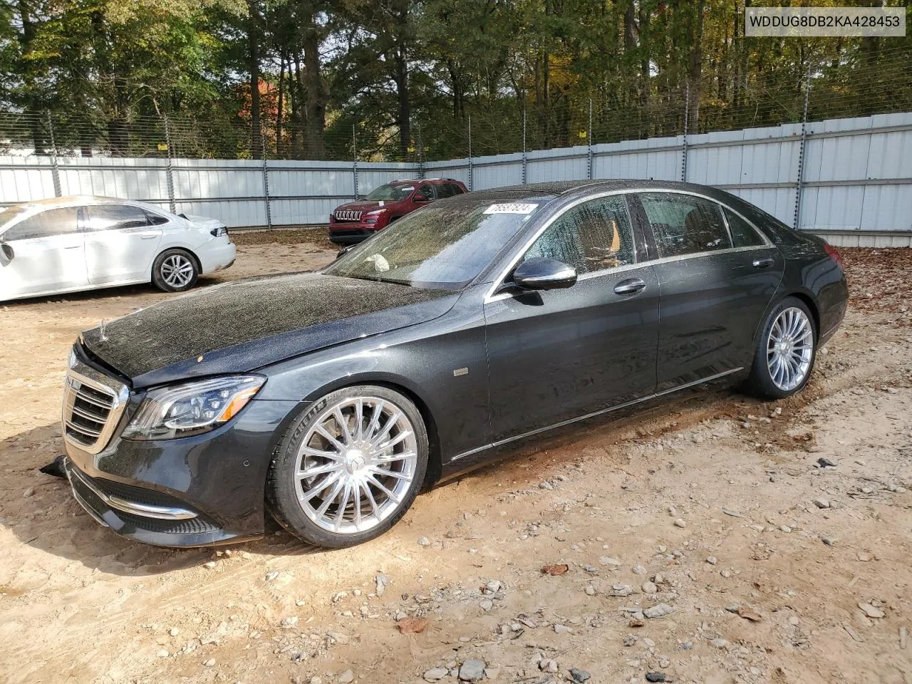 2019 Mercedes-Benz S 560 VIN: WDDUG8DB2KA428453 Lot: 78587824