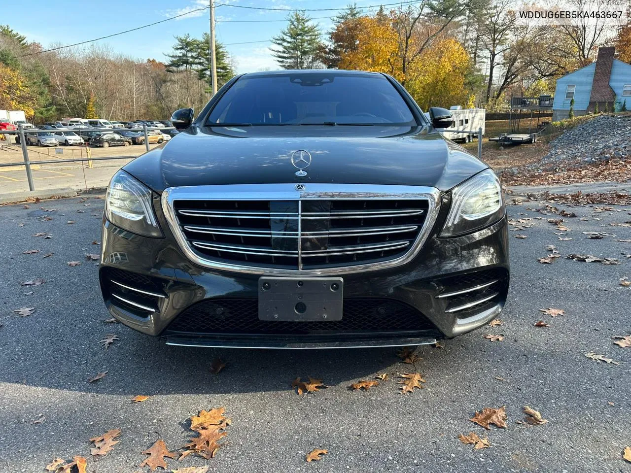 2019 Mercedes-Benz S 450 4Matic VIN: WDDUG6EB5KA463667 Lot: 79078914