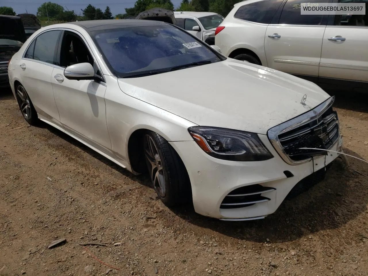 2020 Mercedes-Benz S 450 4Matic VIN: WDDUG6EB0LA513697 Lot: 57904714