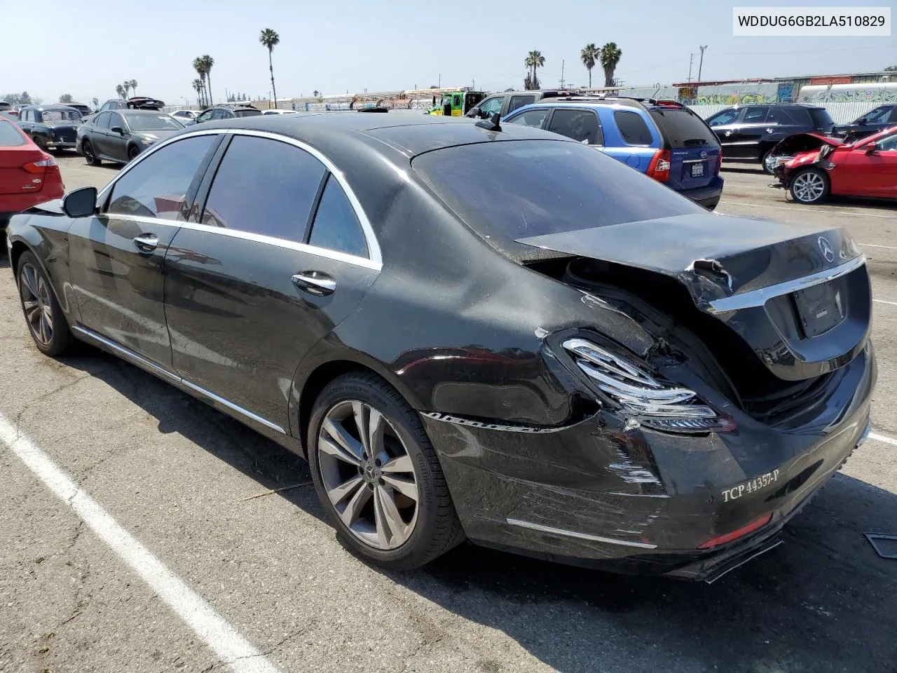 2020 Mercedes-Benz S 450 VIN: WDDUG6GB2LA510829 Lot: 58128214