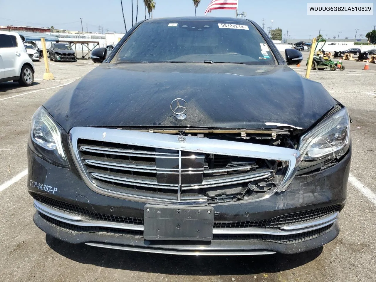 2020 Mercedes-Benz S 450 VIN: WDDUG6GB2LA510829 Lot: 58128214