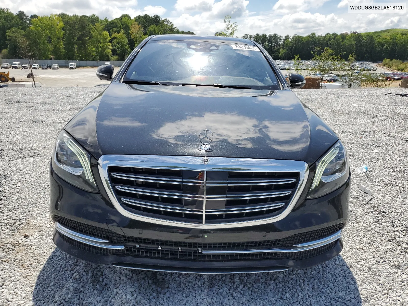 2020 Mercedes-Benz S 560 4Matic VIN: WDDUG8GB2LA518120 Lot: 63035604