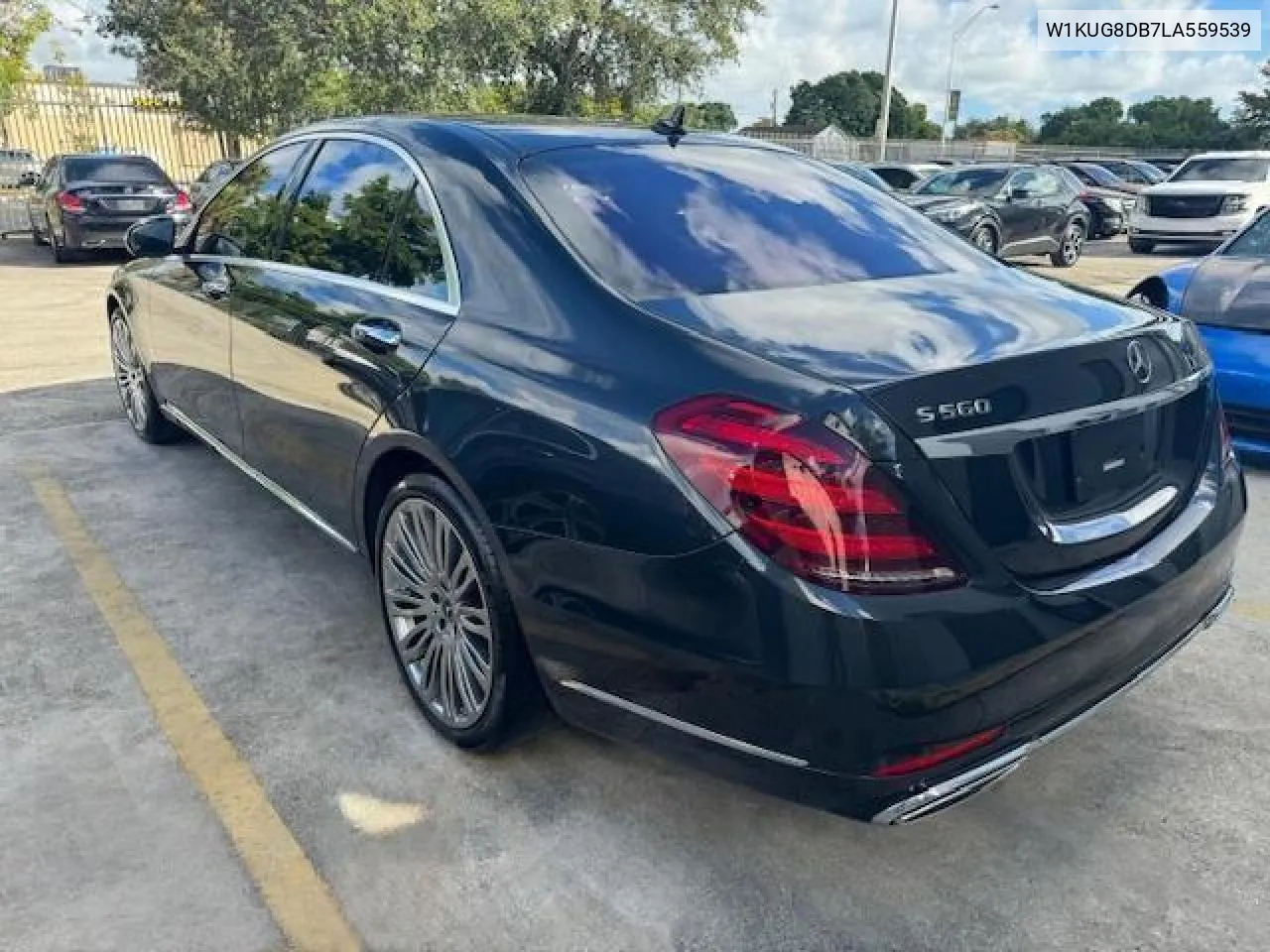 2020 Mercedes-Benz S 560 VIN: W1KUG8DB7LA559539 Lot: 74956614