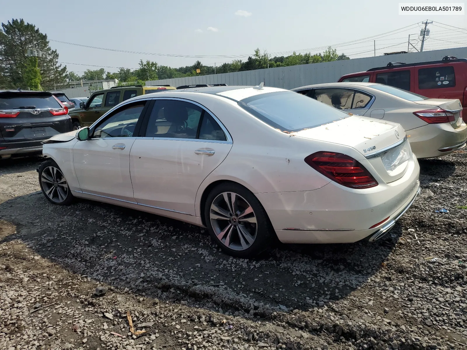 2020 Mercedes-Benz S 450 4Matic VIN: WDDUG6EB0LA501789 Lot: 65432644