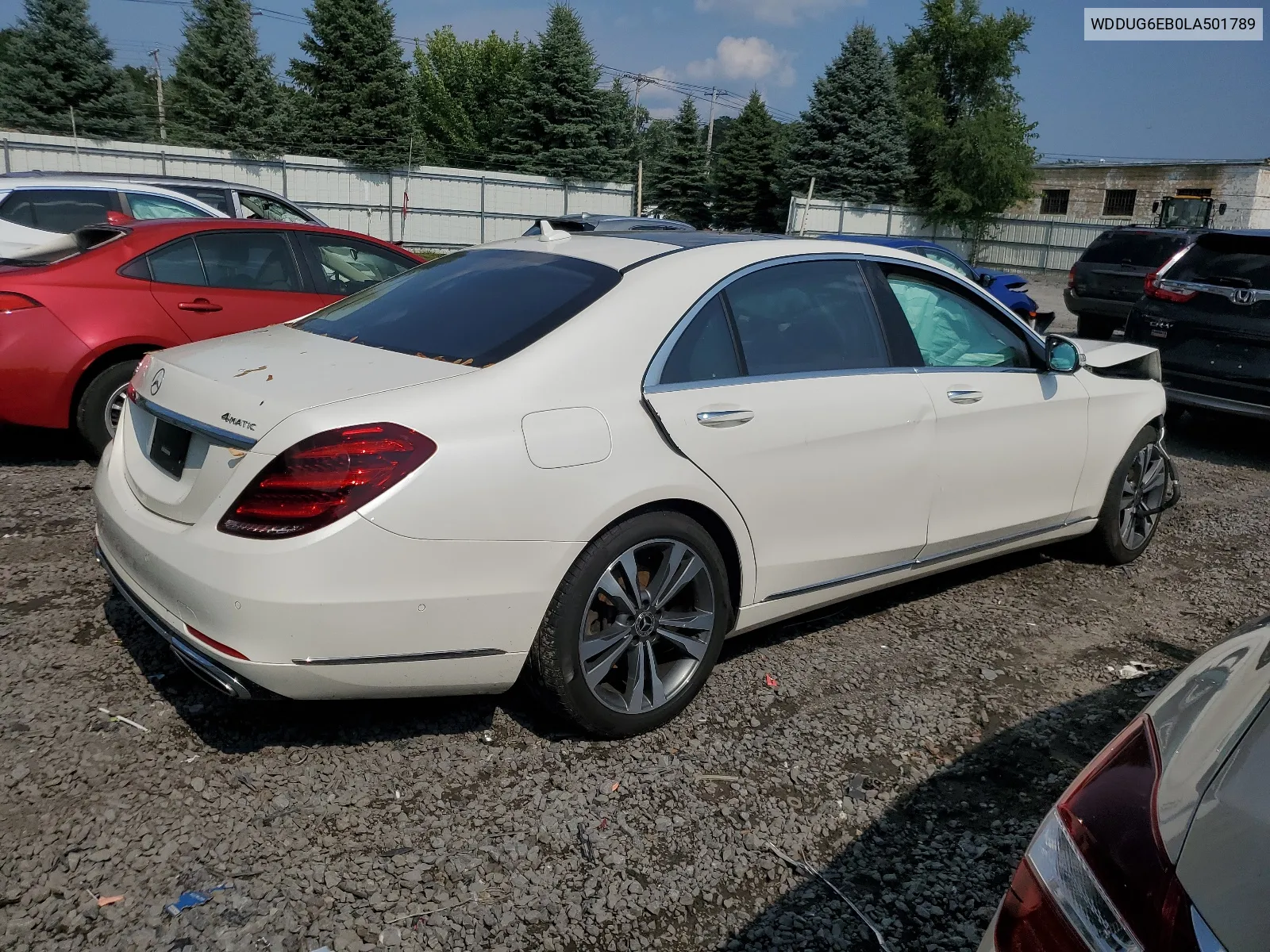 2020 Mercedes-Benz S 450 4Matic VIN: WDDUG6EB0LA501789 Lot: 65432644