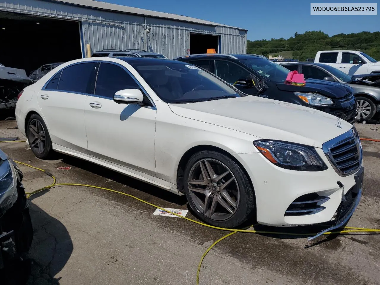 2020 Mercedes-Benz S 450 4Matic VIN: WDDUG6EB6LA523795 Lot: 67528454