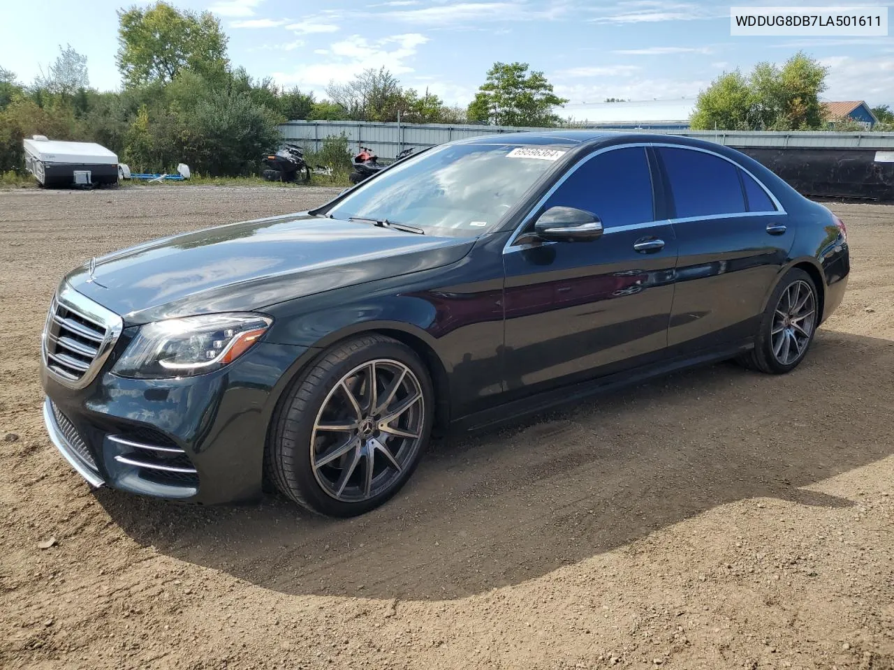 2020 Mercedes-Benz S 560 VIN: WDDUG8DB7LA501611 Lot: 69596364