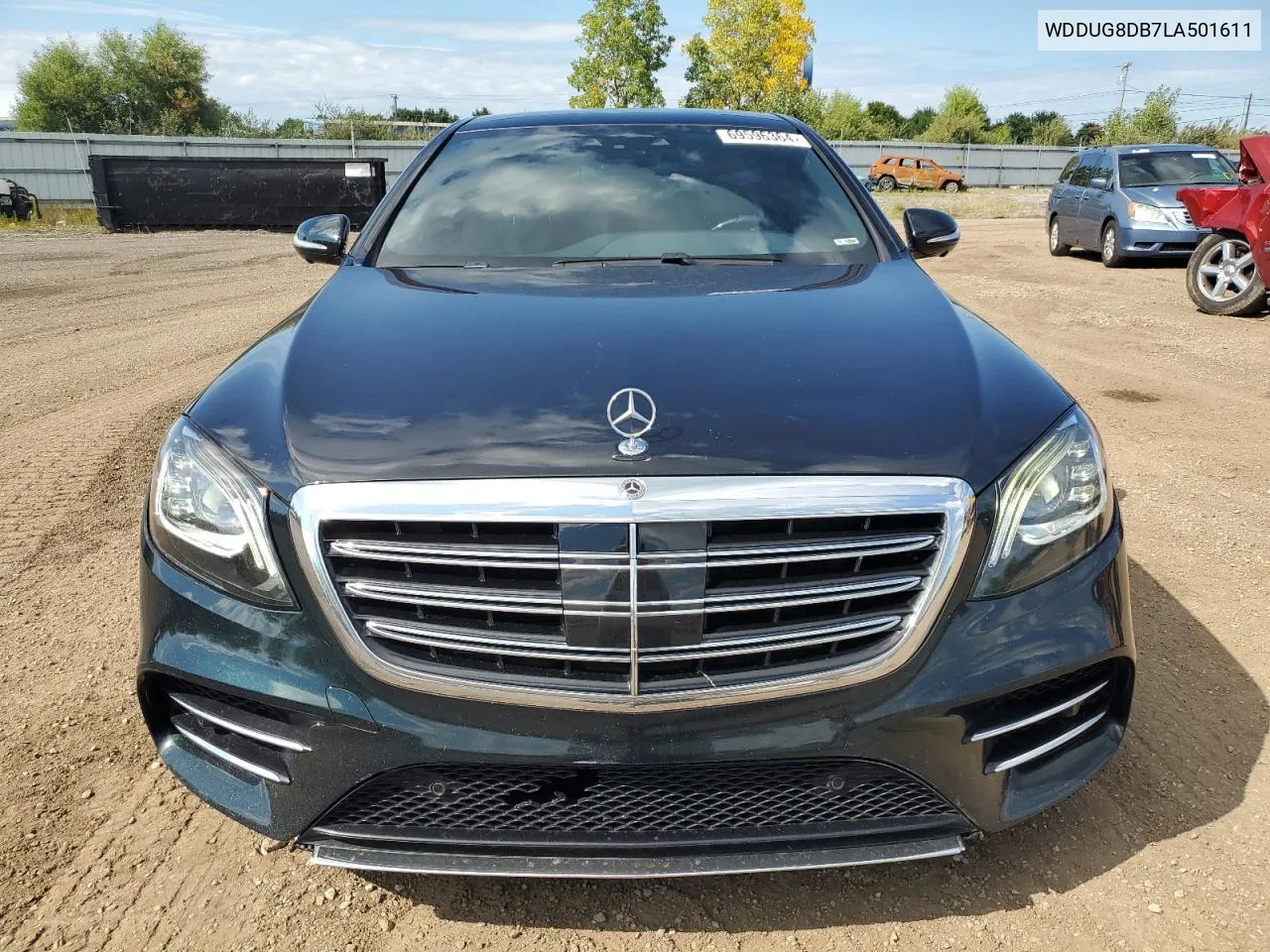 2020 Mercedes-Benz S 560 VIN: WDDUG8DB7LA501611 Lot: 69596364