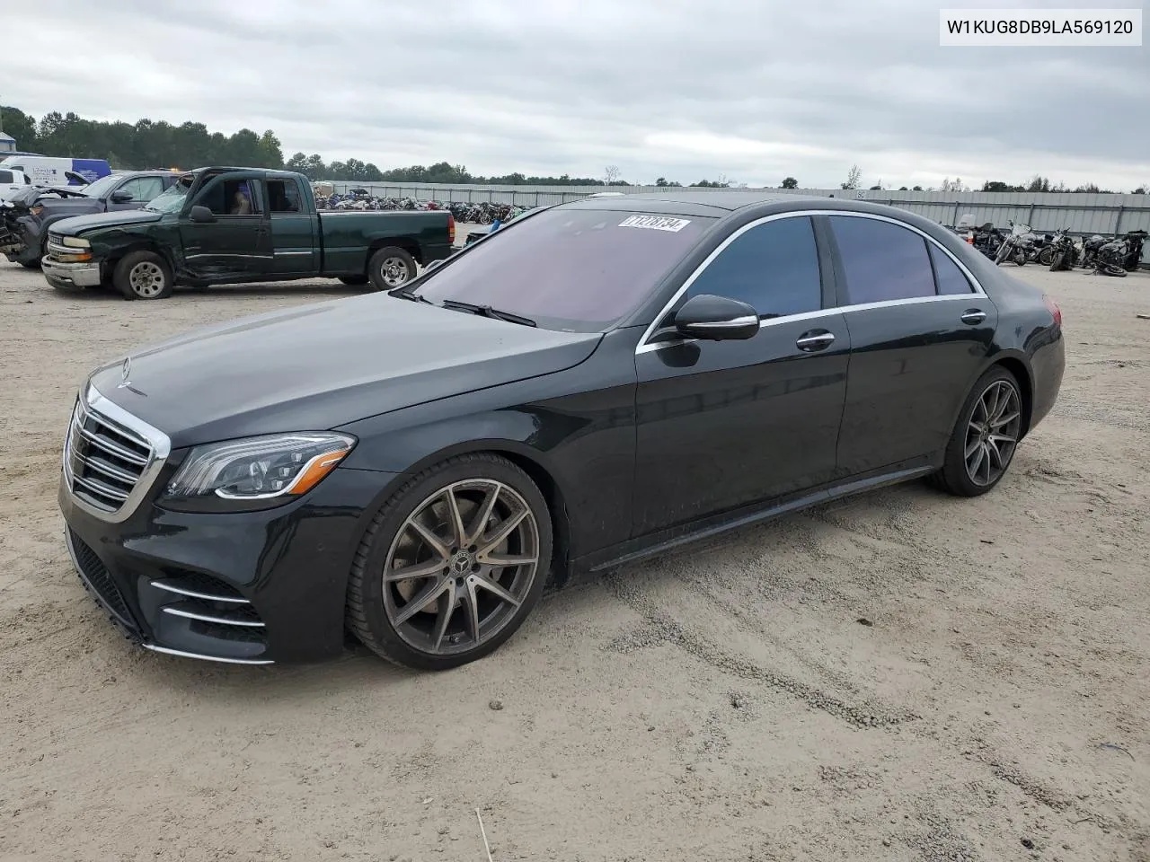 2020 Mercedes-Benz S 560 VIN: W1KUG8DB9LA569120 Lot: 71278734