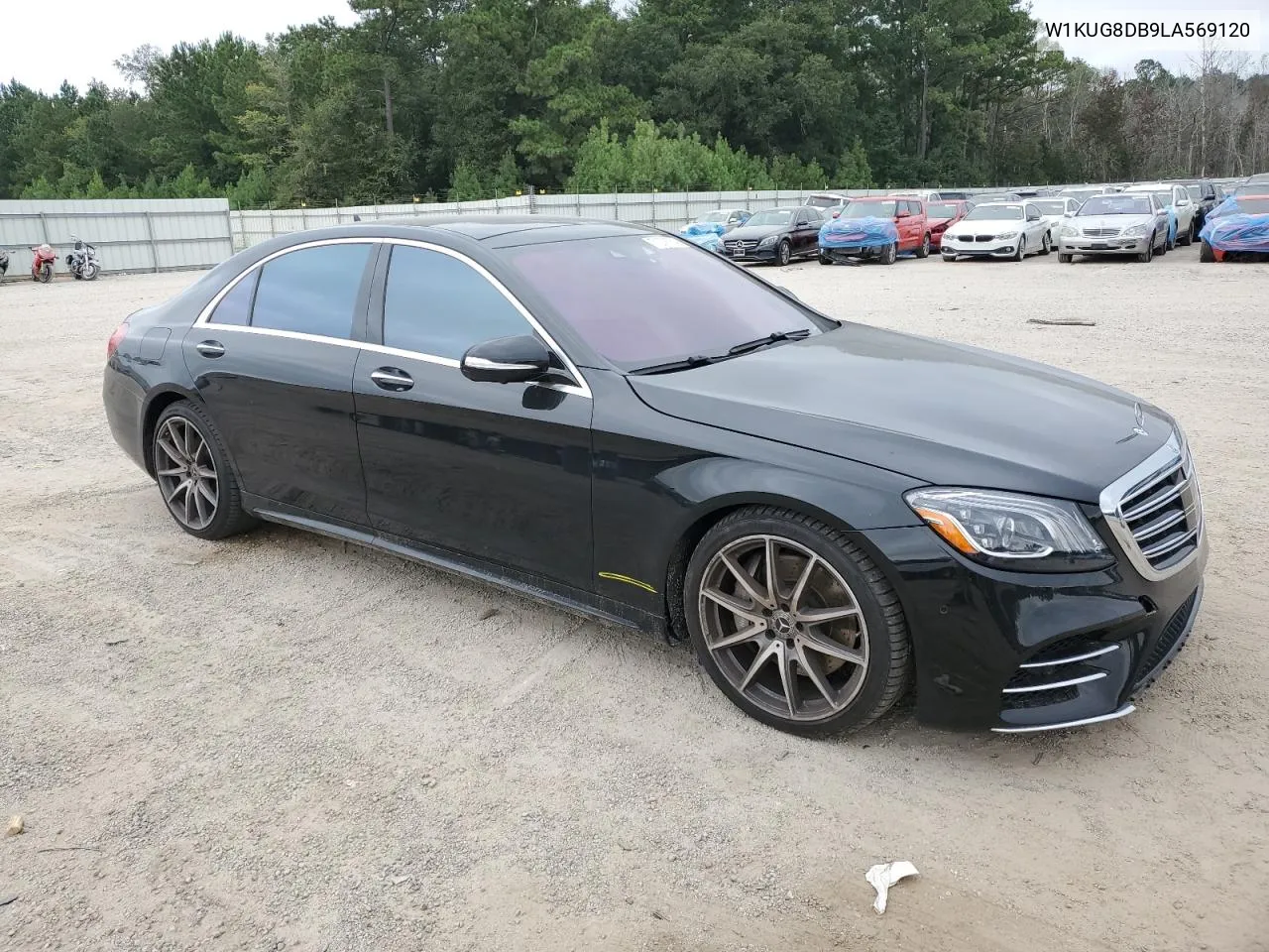 2020 Mercedes-Benz S 560 VIN: W1KUG8DB9LA569120 Lot: 71278734