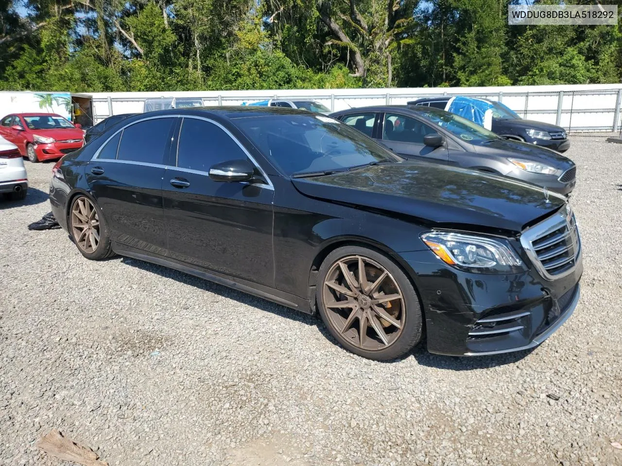 2020 Mercedes-Benz S 560 VIN: WDDUG8DB3LA518292 Lot: 71921084