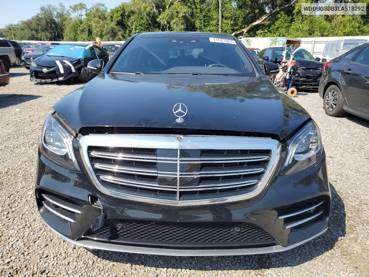 2020 Mercedes-Benz S 560 VIN: WDDUG8DB3LA518292 Lot: 71921084