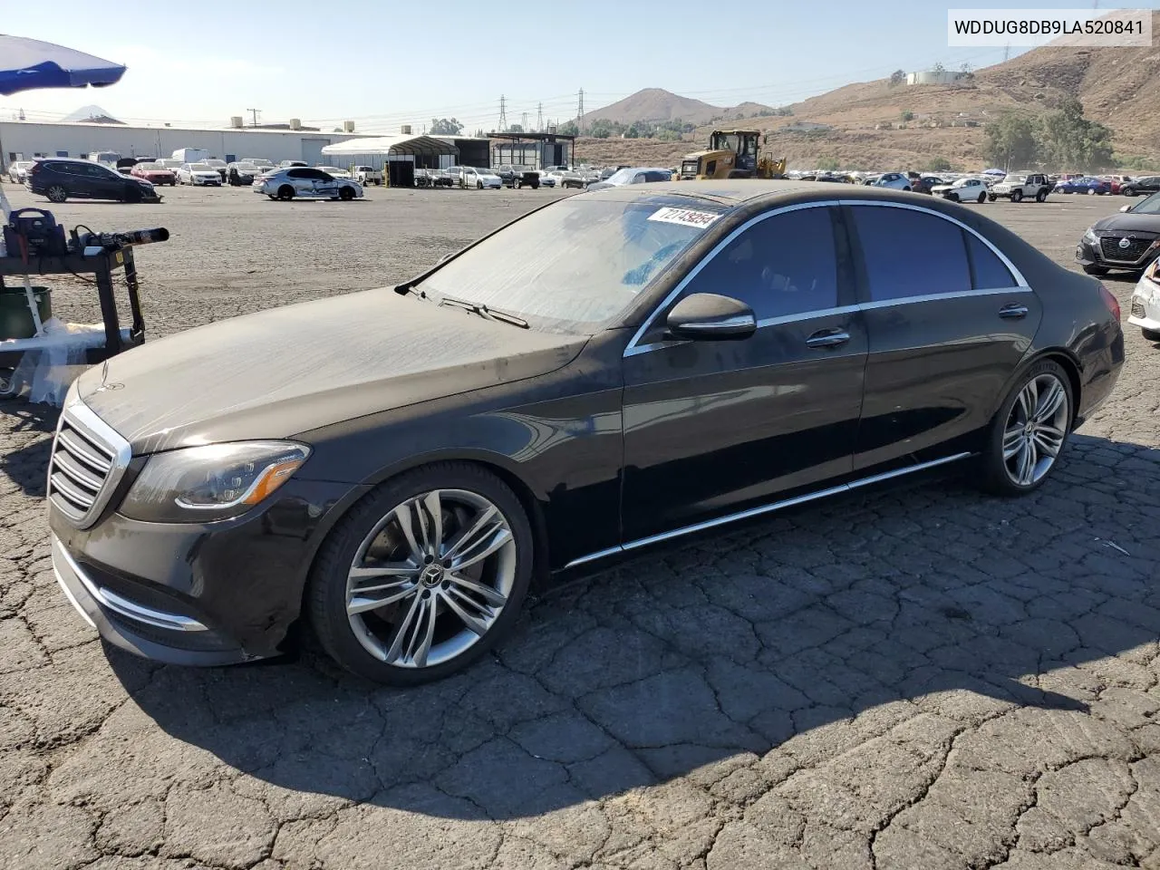 2020 Mercedes-Benz S 560 VIN: WDDUG8DB9LA520841 Lot: 72743254