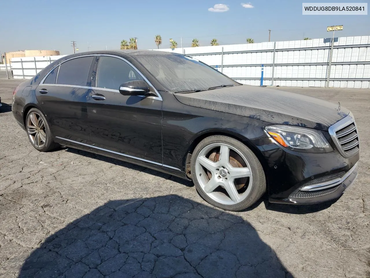 2020 Mercedes-Benz S 560 VIN: WDDUG8DB9LA520841 Lot: 72743254