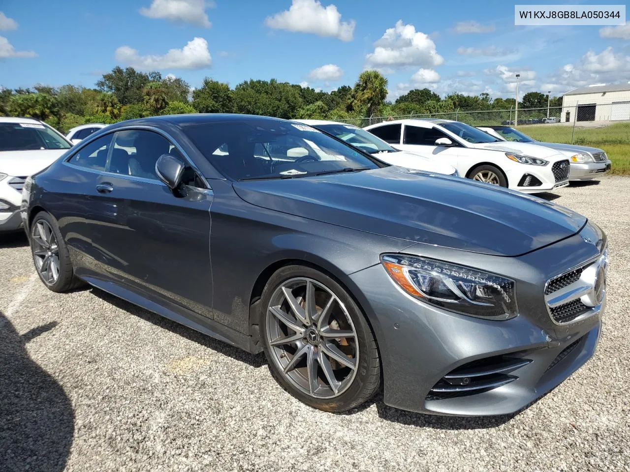 2020 Mercedes-Benz S 560 4Matic VIN: W1KXJ8GB8LA050344 Lot: 73871754