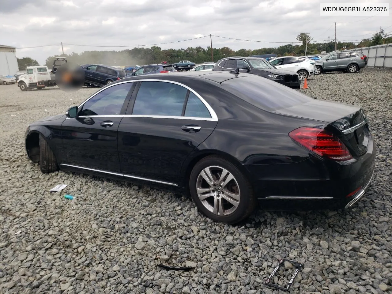 2020 Mercedes-Benz S 450 VIN: WDDUG6GB1LA523376 Lot: 73912084