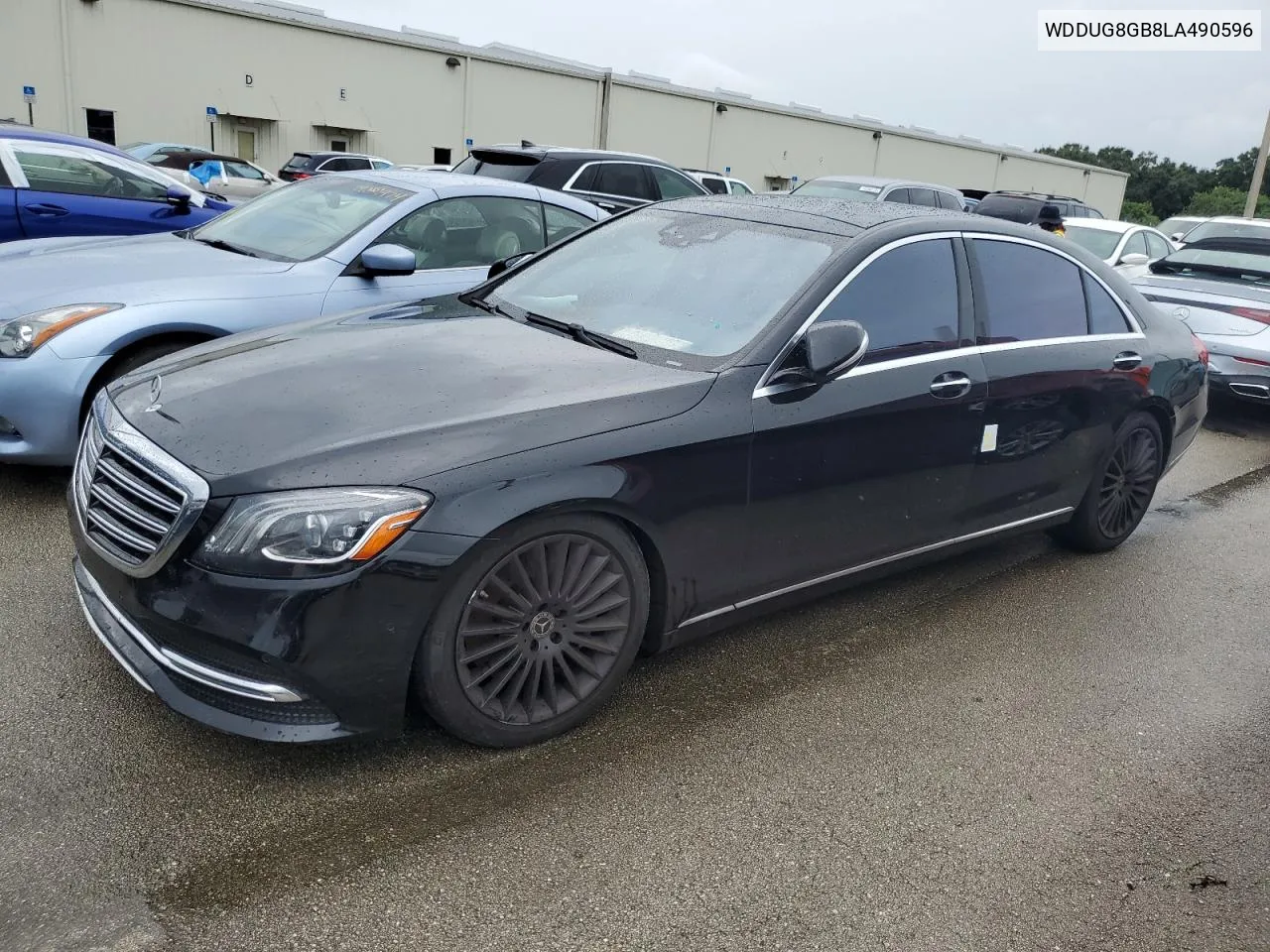 2020 Mercedes-Benz S 560 4Matic VIN: WDDUG8GB8LA490596 Lot: 73997774