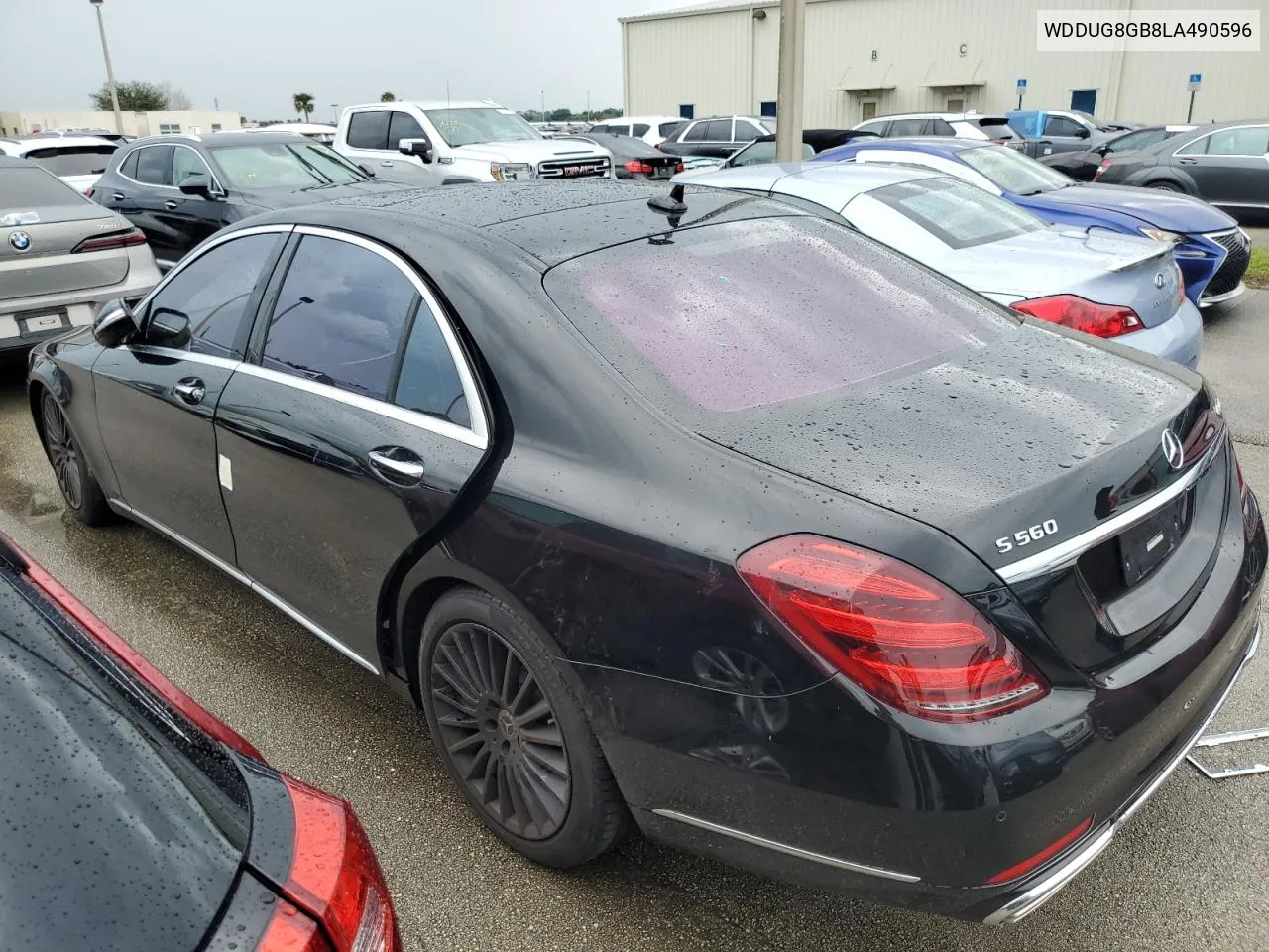 2020 Mercedes-Benz S 560 4Matic VIN: WDDUG8GB8LA490596 Lot: 73997774