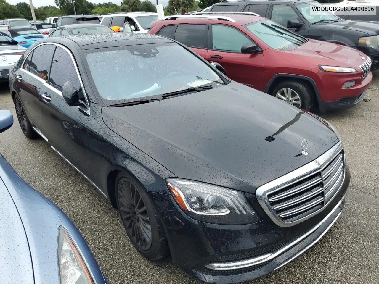 2020 Mercedes-Benz S 560 4Matic VIN: WDDUG8GB8LA490596 Lot: 73997774