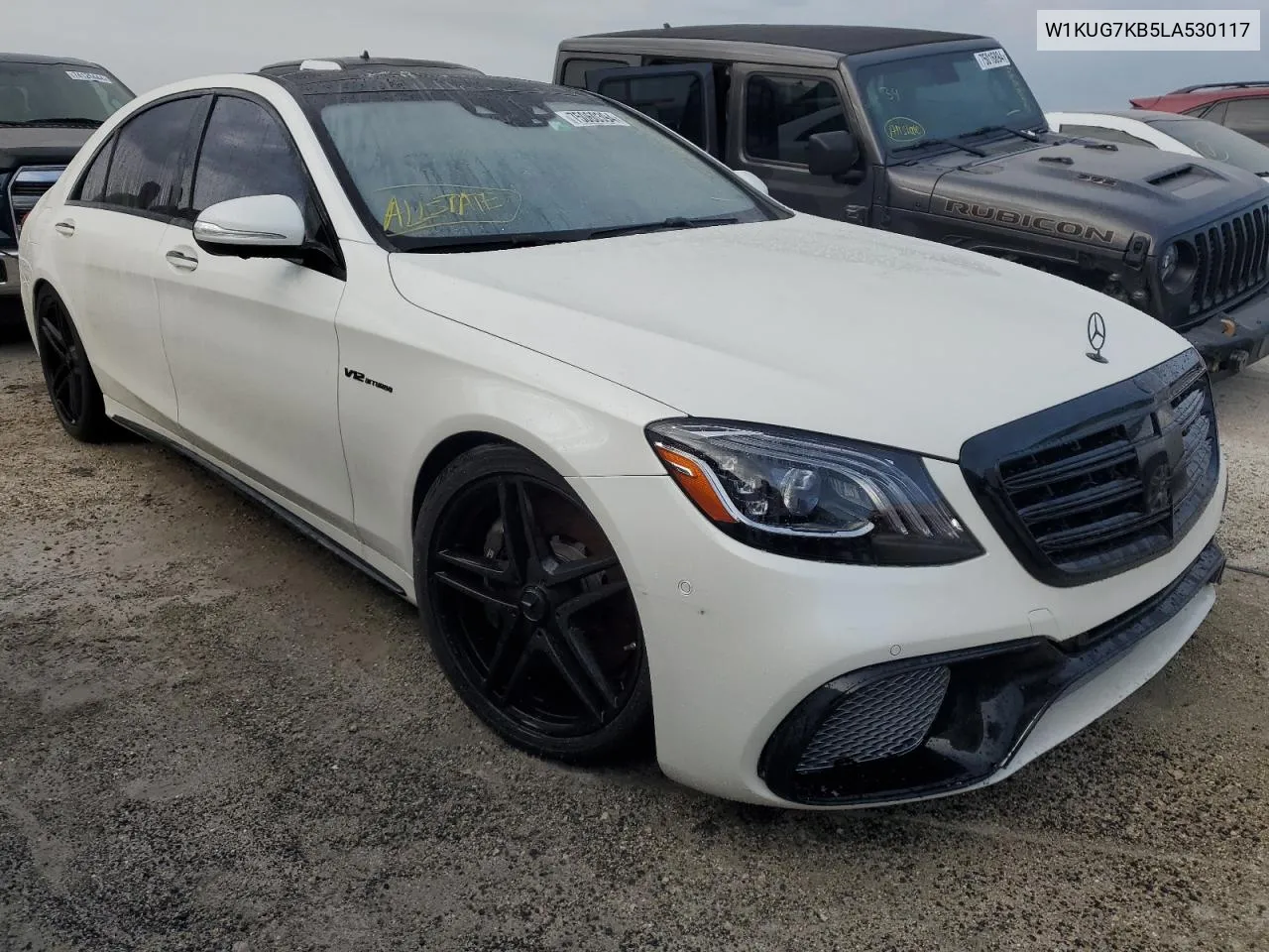 2020 Mercedes-Benz S 65 Amg VIN: W1KUG7KB5LA530117 Lot: 75060394