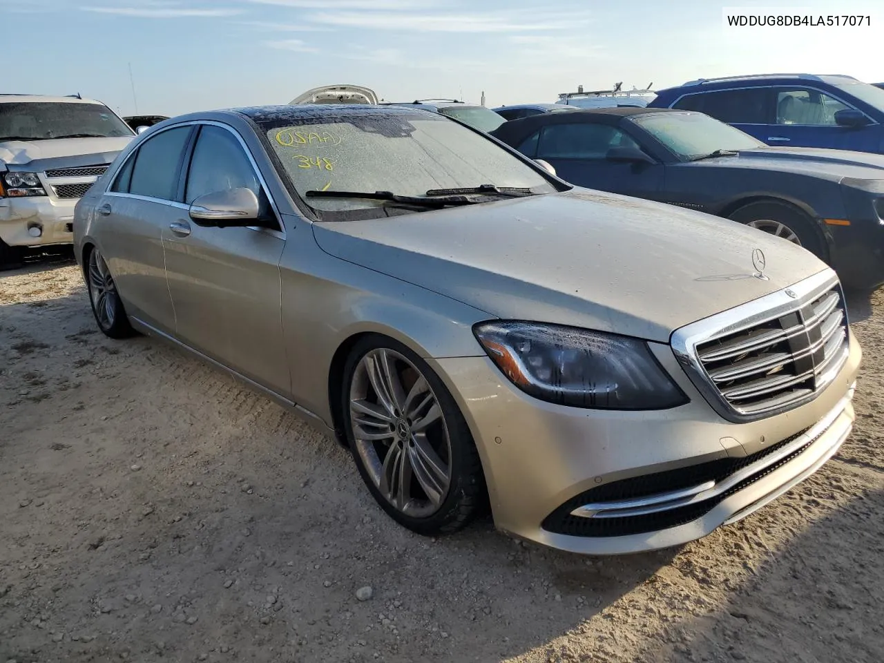 2020 Mercedes-Benz S 560 VIN: WDDUG8DB4LA517071 Lot: 75661394