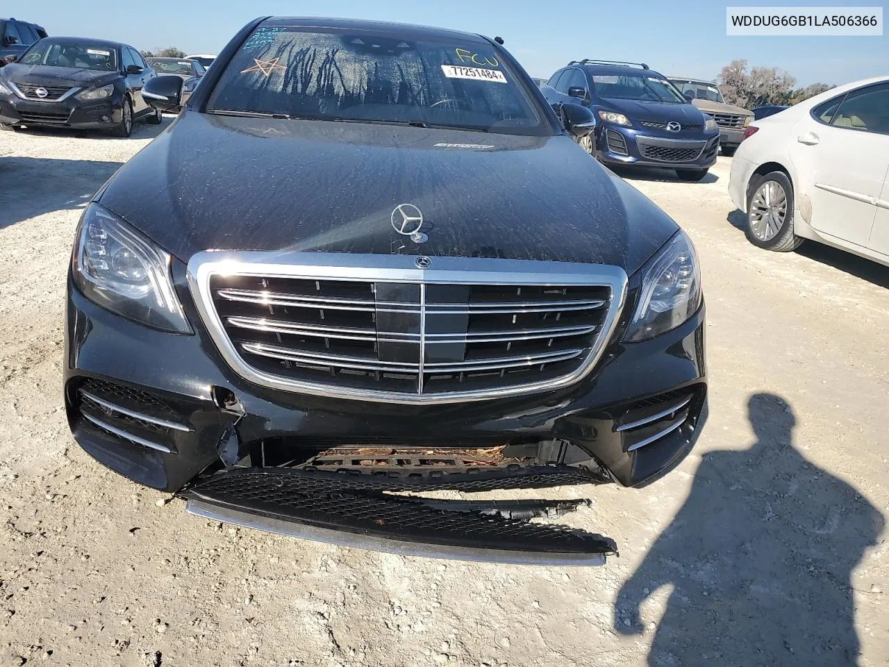 2020 Mercedes-Benz S 450 VIN: WDDUG6GB1LA506366 Lot: 77251484