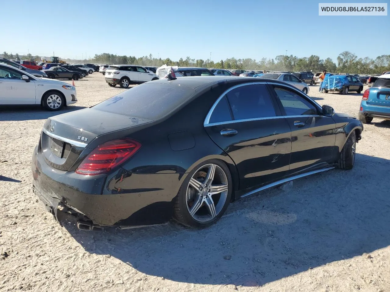 2020 Mercedes-Benz S 63 Amg 4Matic VIN: WDDUG8JB6LA527136 Lot: 79219424