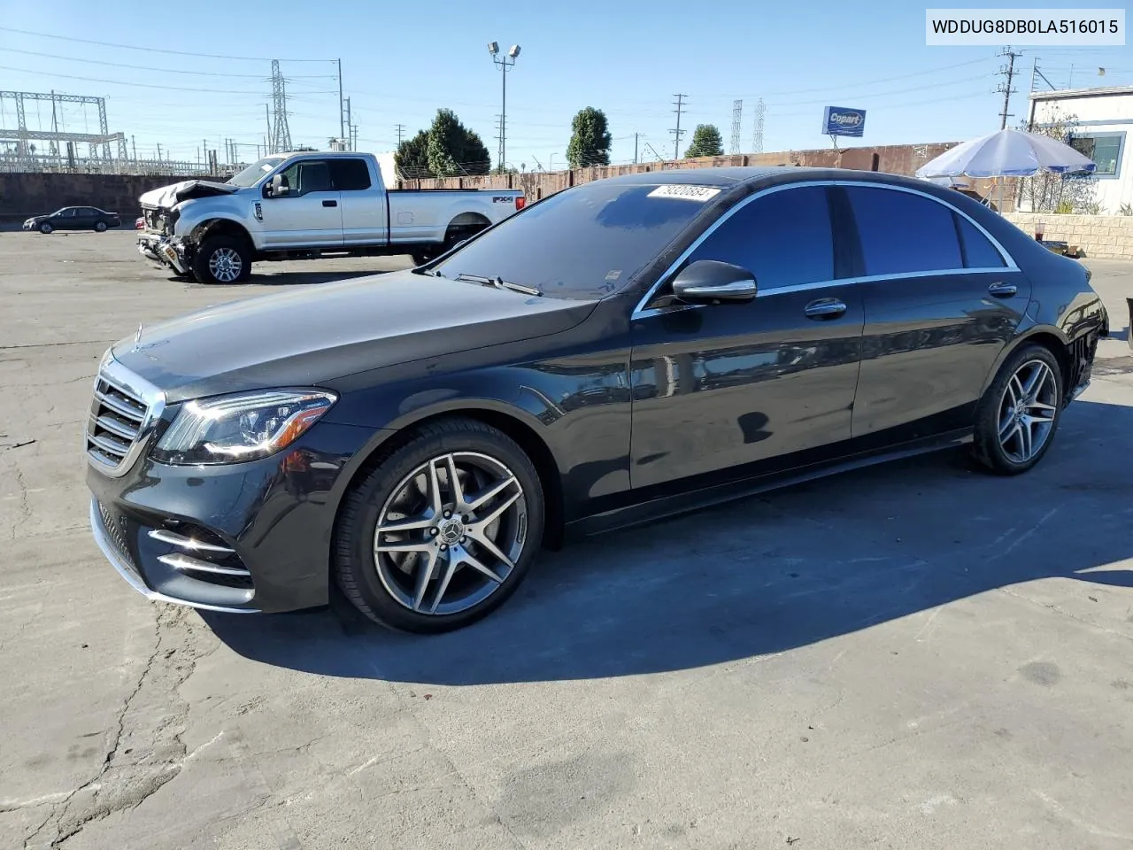 2020 Mercedes-Benz S 560 VIN: WDDUG8DB0LA516015 Lot: 79320884