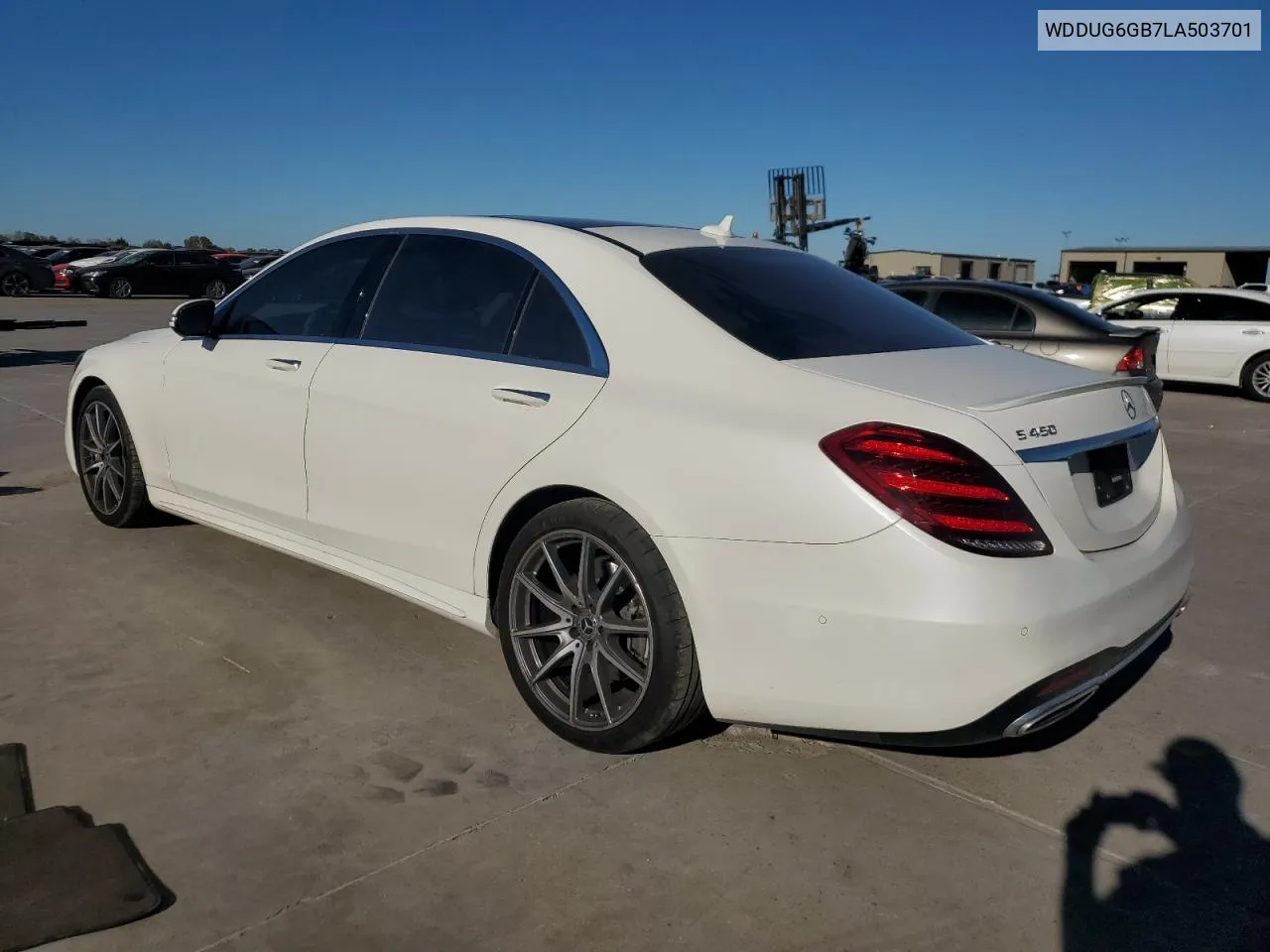 2020 Mercedes-Benz S 450 VIN: WDDUG6GB7LA503701 Lot: 80995194