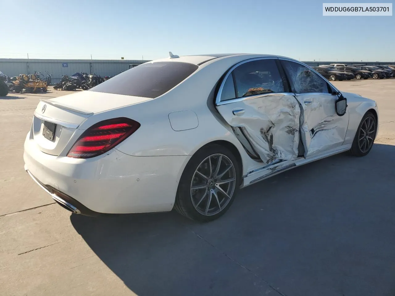 2020 Mercedes-Benz S 450 VIN: WDDUG6GB7LA503701 Lot: 80995194