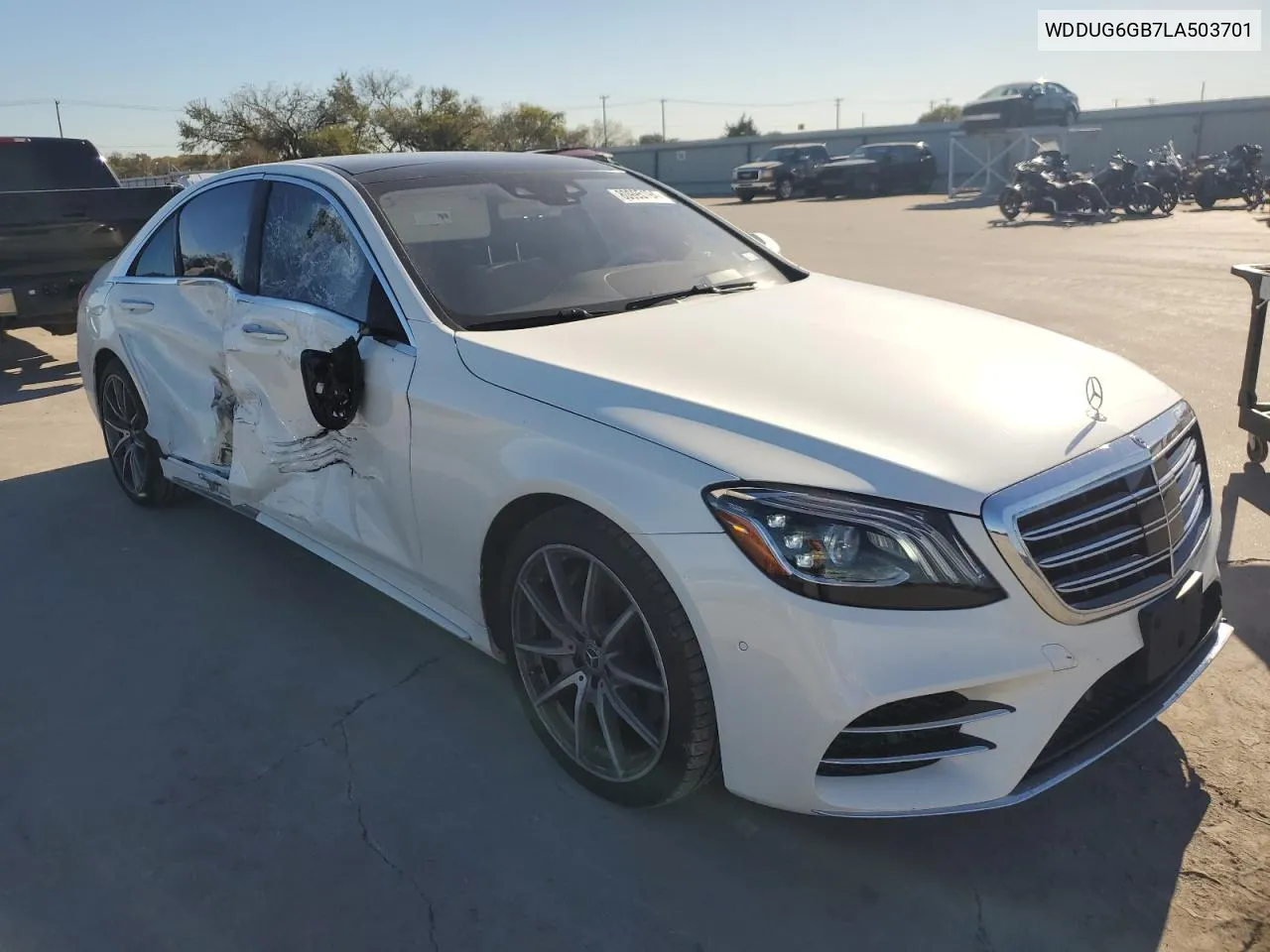 2020 Mercedes-Benz S 450 VIN: WDDUG6GB7LA503701 Lot: 80995194